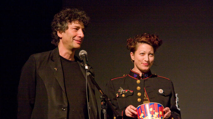 Amanda Palmer and Neil Gaiman